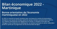Bilan économique 2022 - Martinique