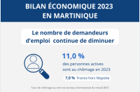 Bilan économique 2023 en Martinique