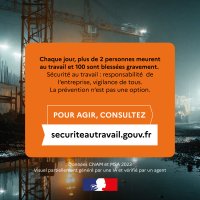 Sécurité au travail : la prévention n'est pas une option