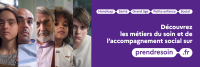 Les métiers du soin et de l'accompagnement social recrutent sur prendresoin.fr 