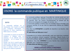 "Osons la commande publique en Martinique " : une lettre d'informations à destination des acteurs de la commande publique