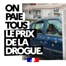 Campagne contre le narcotrafic : "On paie tous le prix de la drogue"